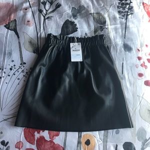 Zara Leather Skirt
